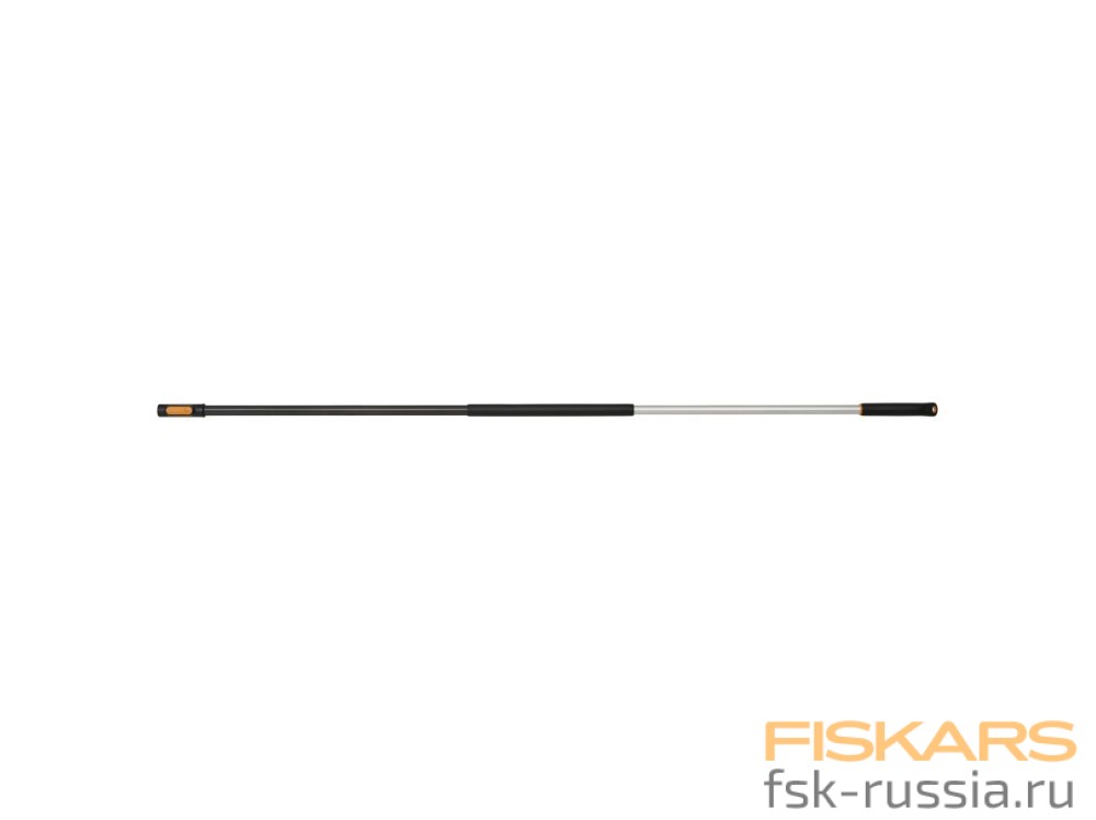 Черенок алюминиевый телескопический FISKARS М 119-174см OneClick