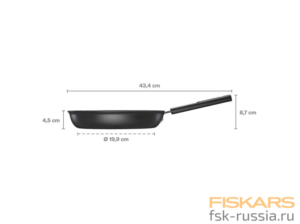 Сковорода Fiskars Hard Face 24 см