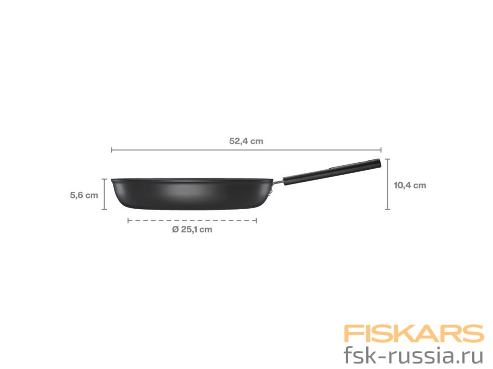 Сковорода Fiskars Hard Face 30 см