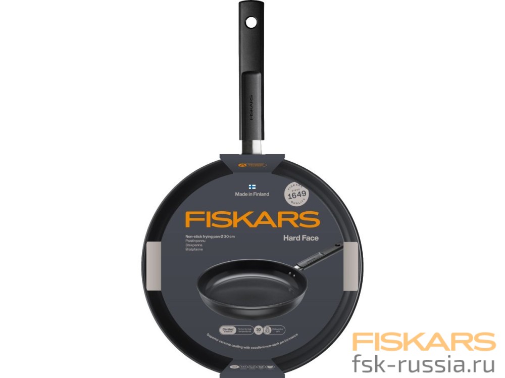 Сковорода Fiskars Hard Face 30 см