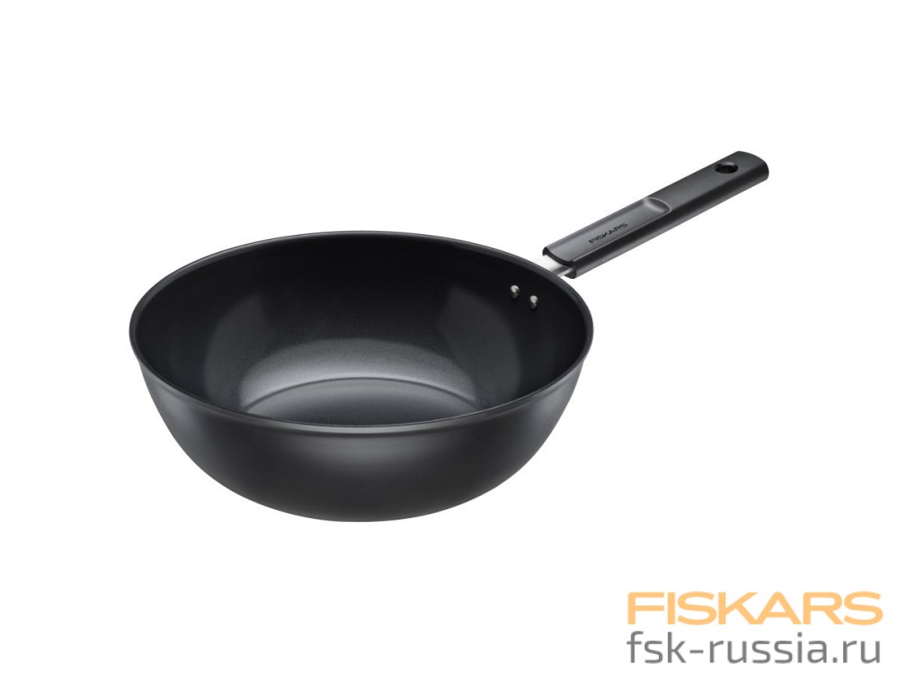 Сковорода-вок Fiskars Hard Face 28 см 4,5 л