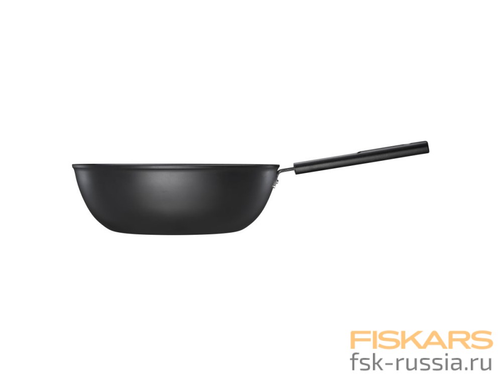 Сковорода-вок Fiskars Hard Face 28 см 4,5 л