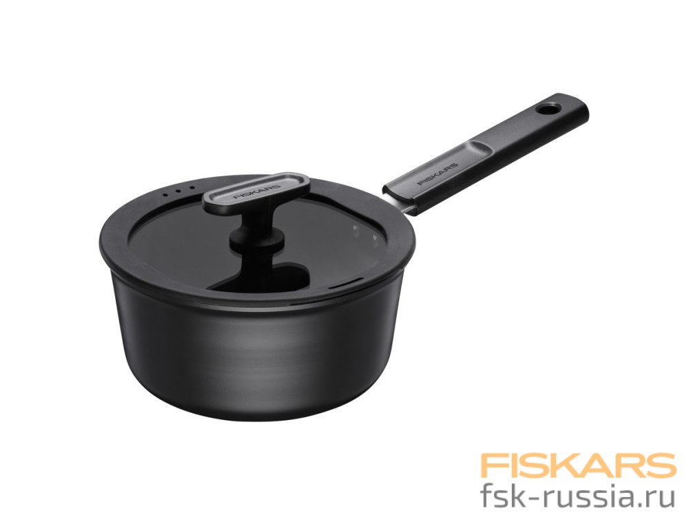 Соусник с крышкой Fiskars Hard Face 1,8 л