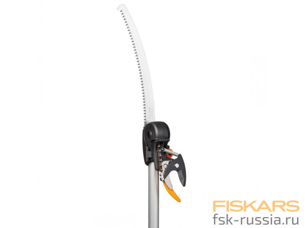 Телескопический сучкорез Fiskars PowerGear™ X UPX86 + Пила для сучьев