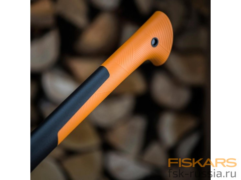 Топор-колун Fiskars XL, X25 + Нож строительный CarbonMax 18 мм